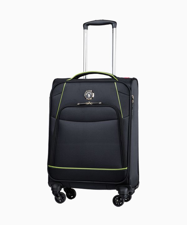 Kabinowa czarna walizka miękka