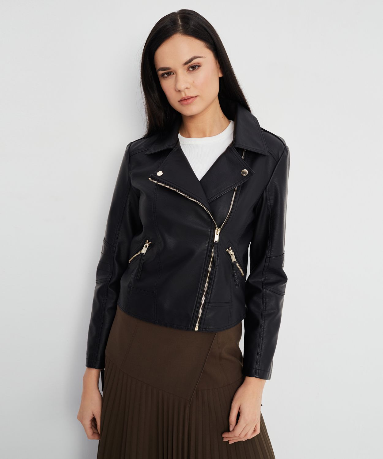 Damska kurtka typu ramoneska rozmiar L