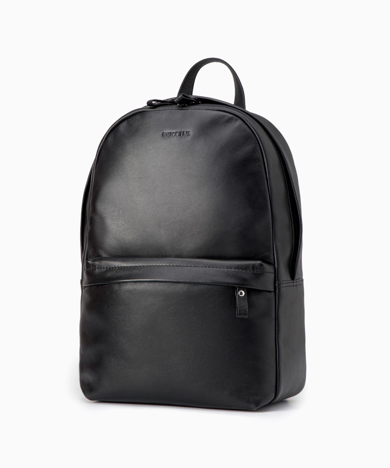 Skórzany plecak czarny 