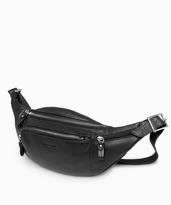 Skórzana nerka czarna