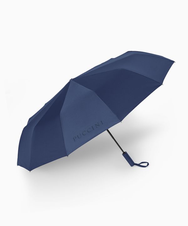 Parasol Składany Automatyczny z Filtrem UV Granatowy