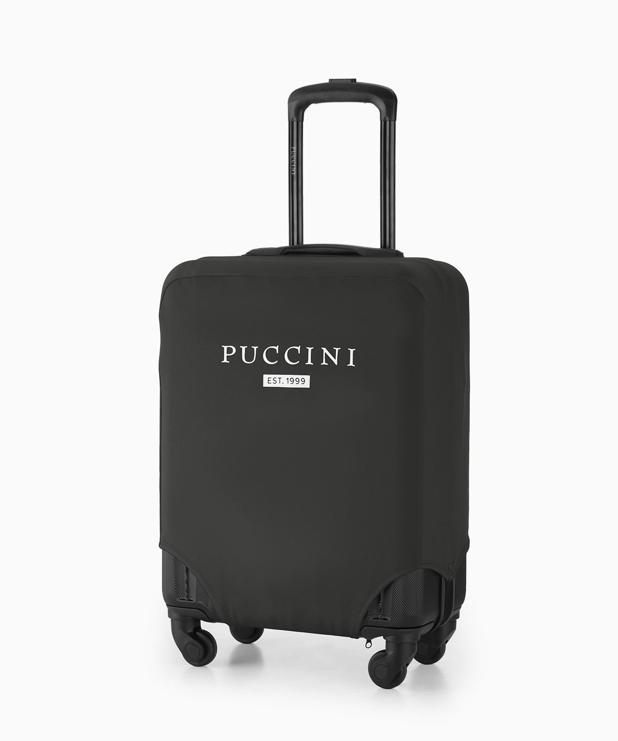 Pokrowiec na małą walizkę elastyczny czarny