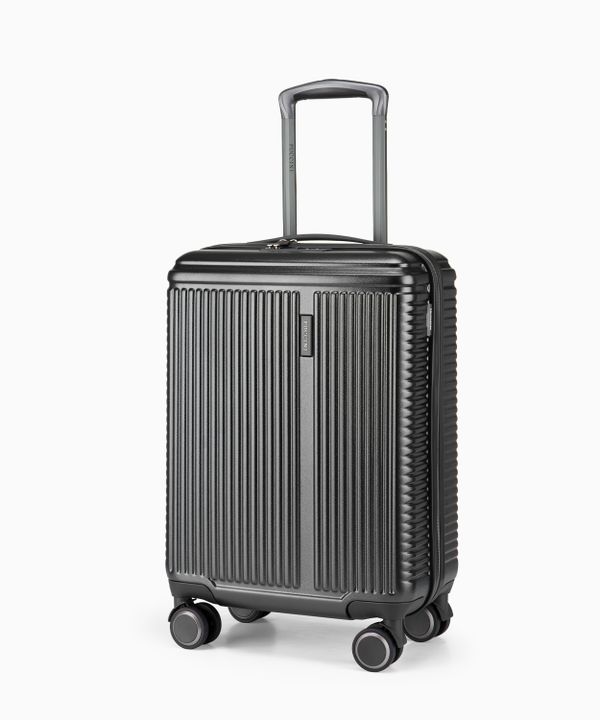 Walizka kabinowa na kółkach antracytowa