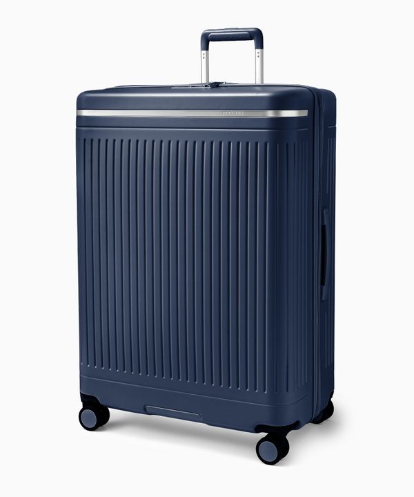 Walizka duża z poliwęglanu granatowa