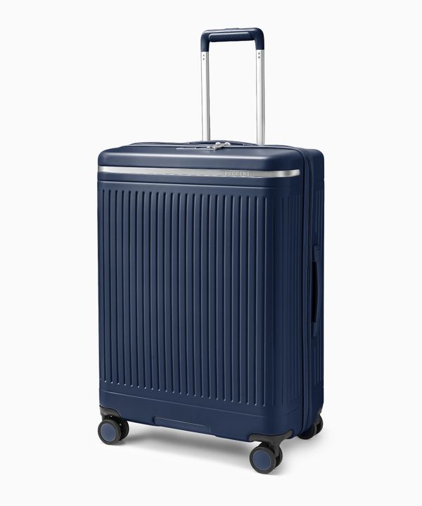 Walizka średnia z poliwęglanu granatowa