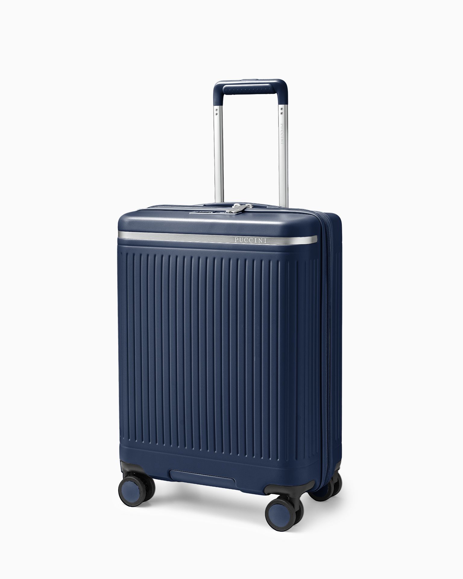 Walizka kabinowa z poliwęglanu granatowa