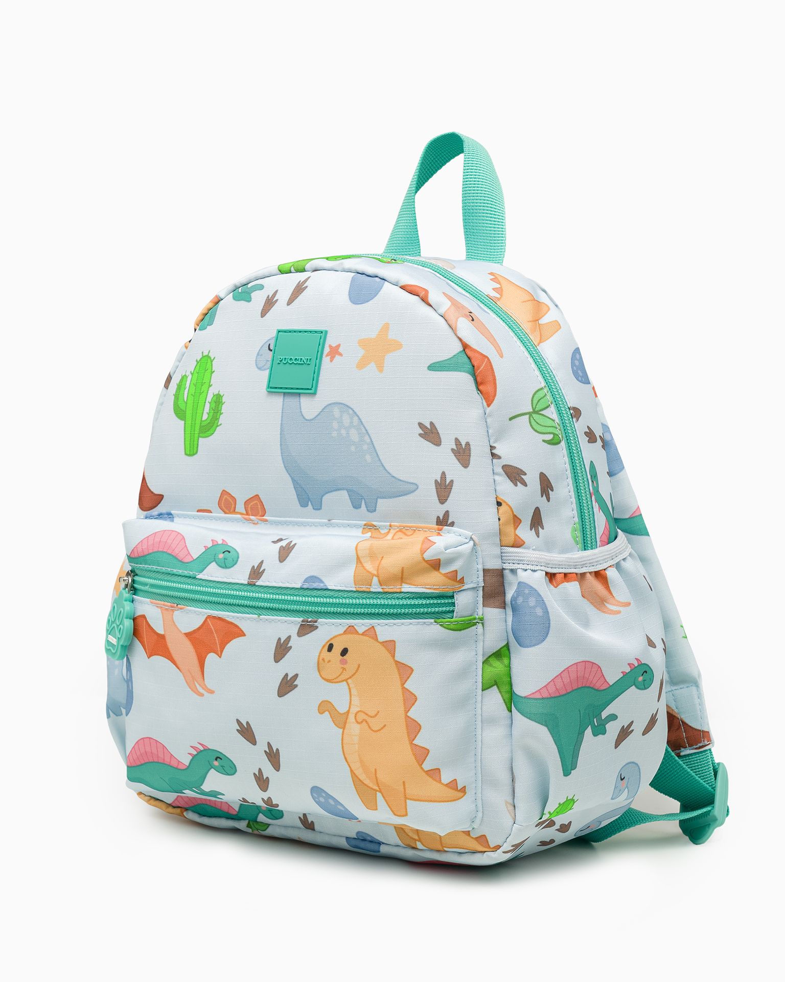 Plecak dla dzieci dinozaury niebieski