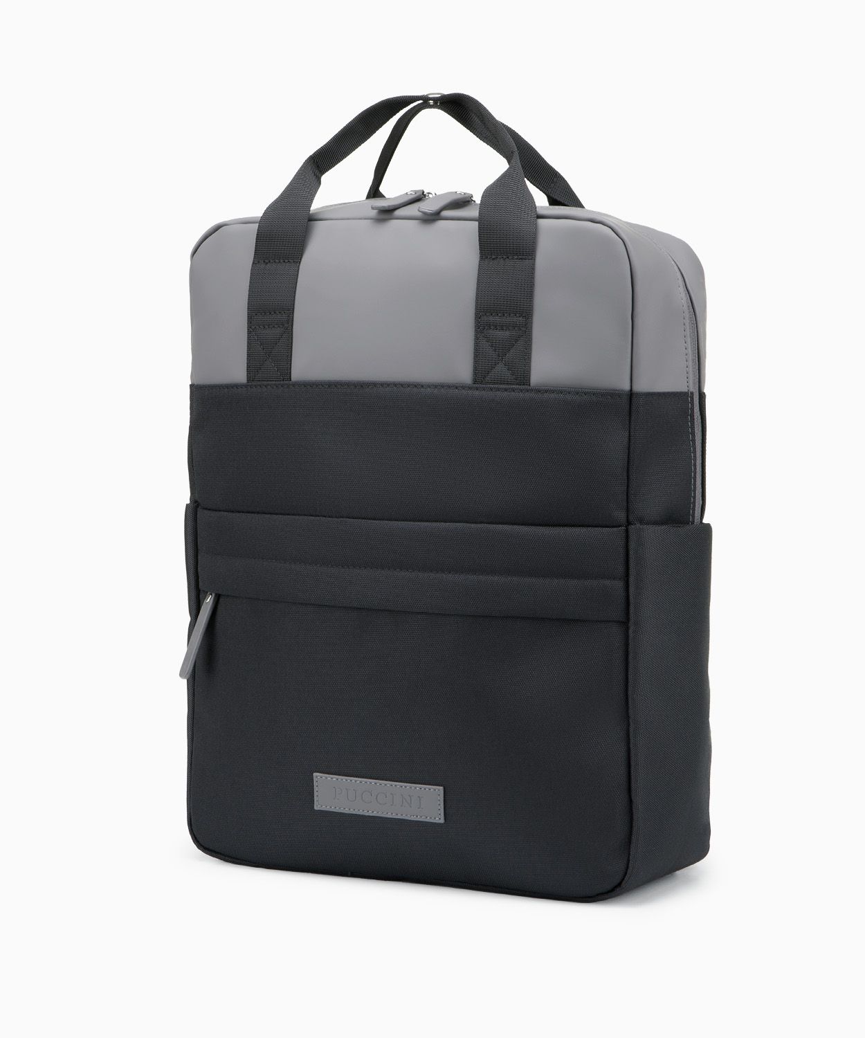 Plecak miejski czarny z kieszenią na laptopa 14 cali