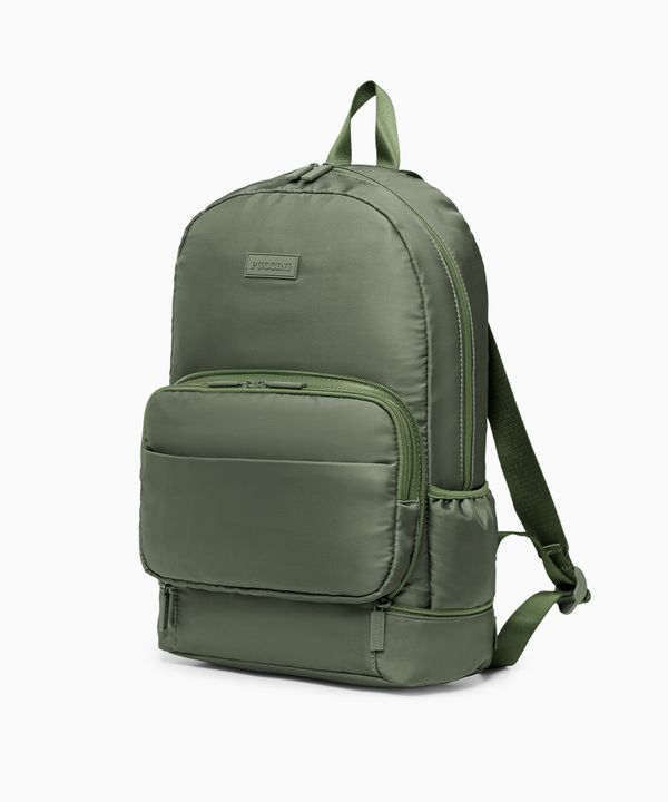 Plecak z torebką 2w1 zielony