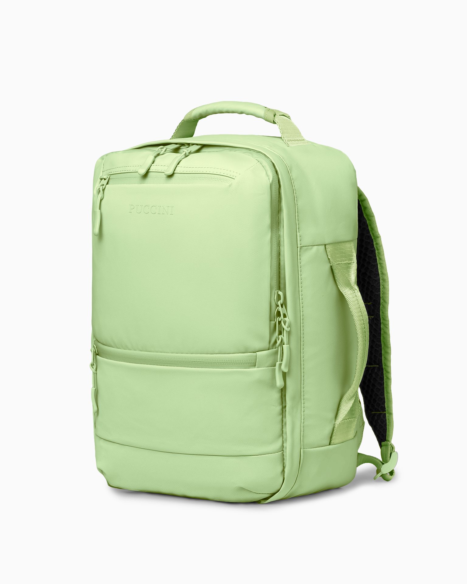 Plecak podróżny do samolotu zielony