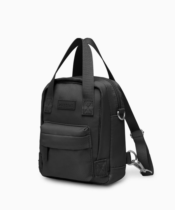 Plecak z torebką 2w1 mini czarny