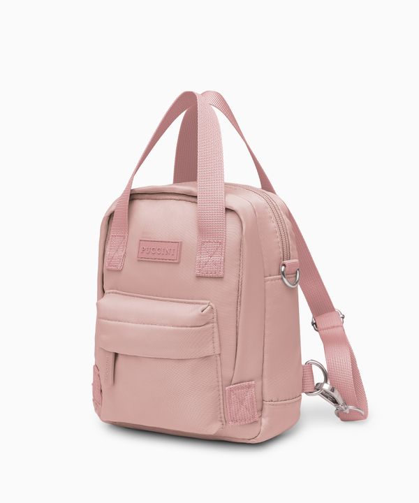 Plecak z torebką 2w1 mini różowy