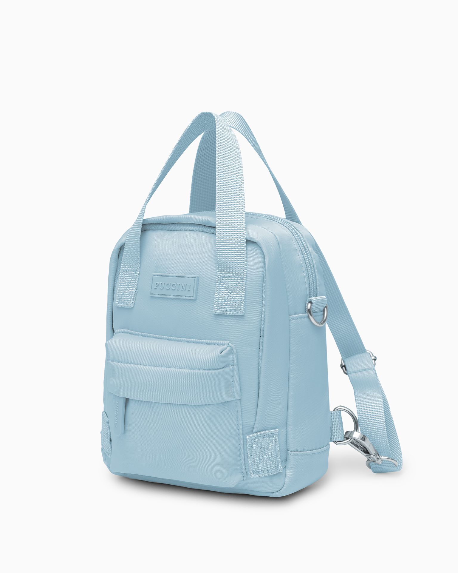 Plecak z torebką 2w1 mini niebieski