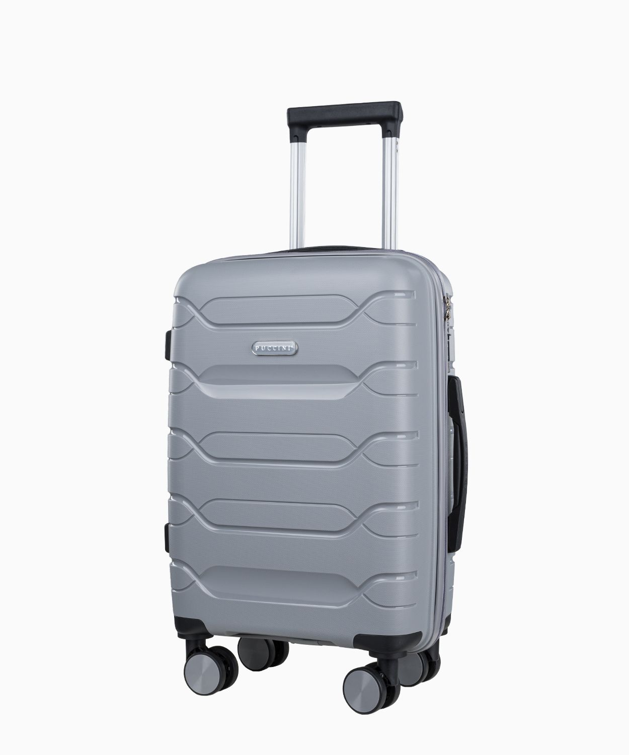 Walizka kabinowa z polipropylenu szara