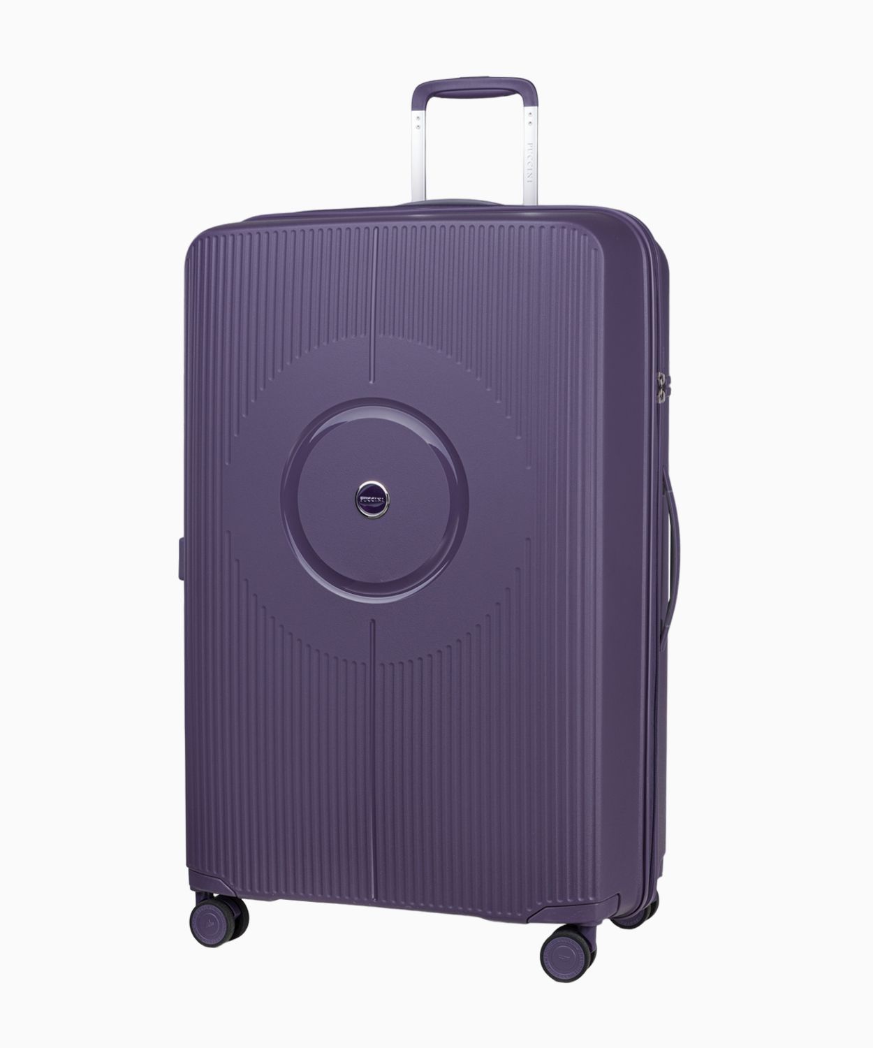 Zestaw walizek z polipropylenu fioletowy