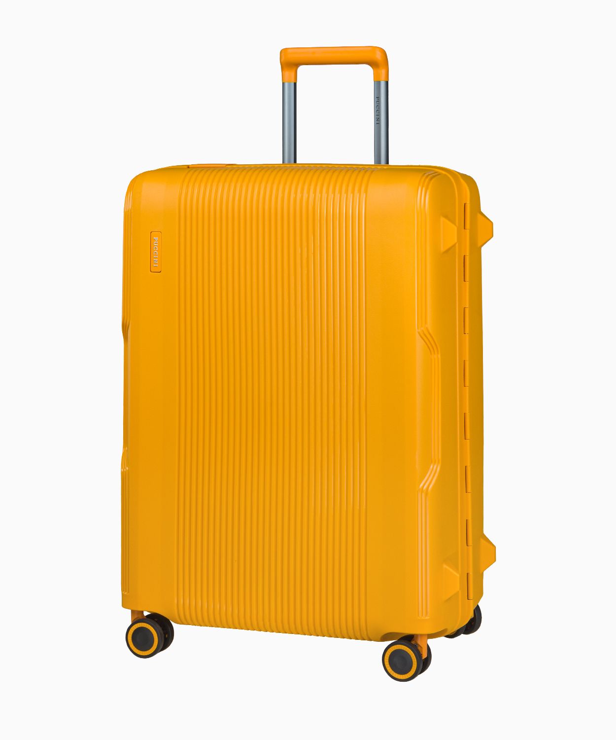 valiem3点セット Średnia żółta walizka zamykana na klamry - Sklep Puccini