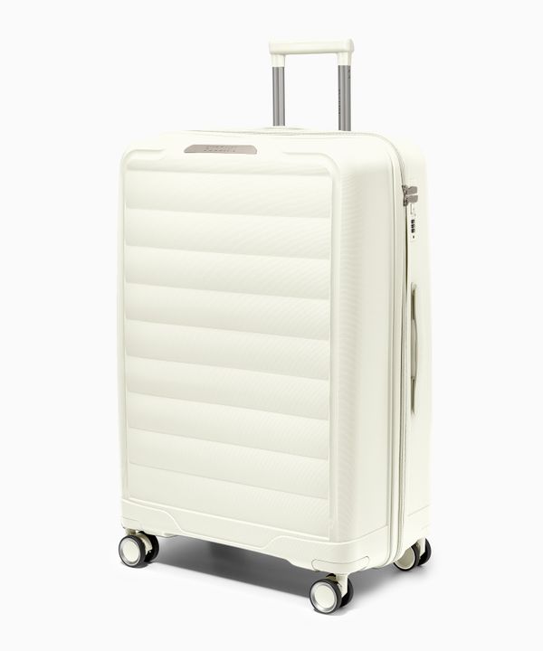 Walizka duża z polipropylenu biała