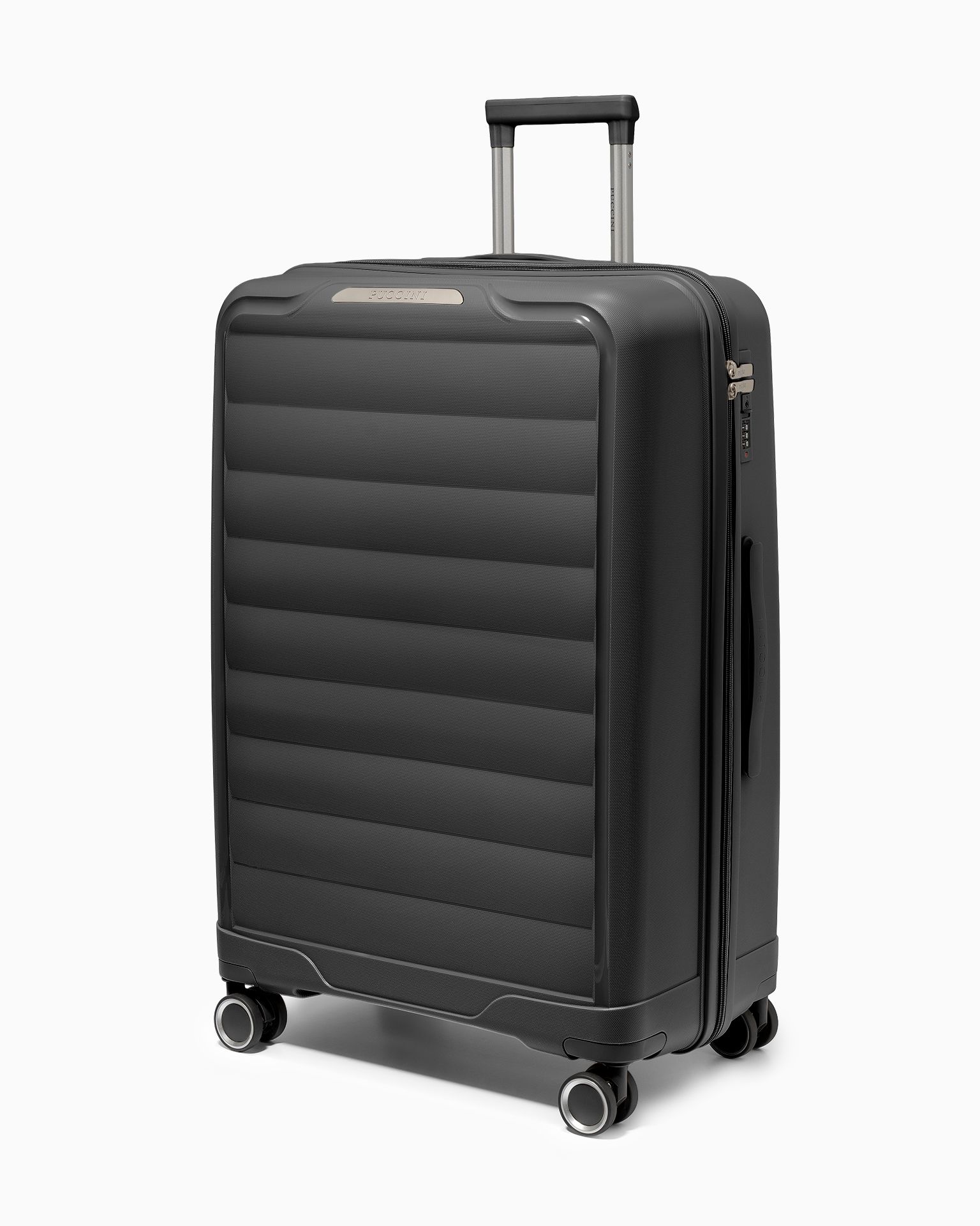 Walizka duża z polipropylenu czarna