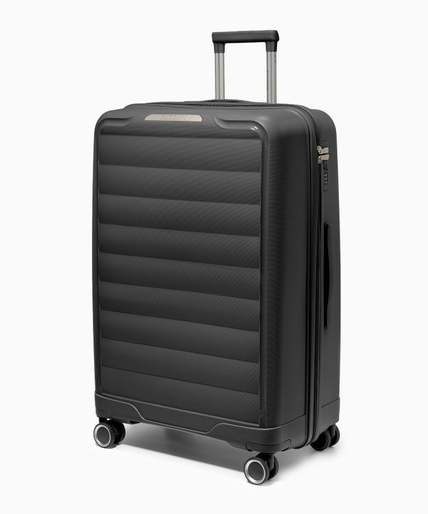 Walizka duża z polipropylenu czarna