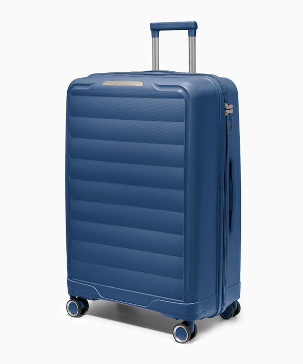 Walizka duża z polipropylenu granatowa