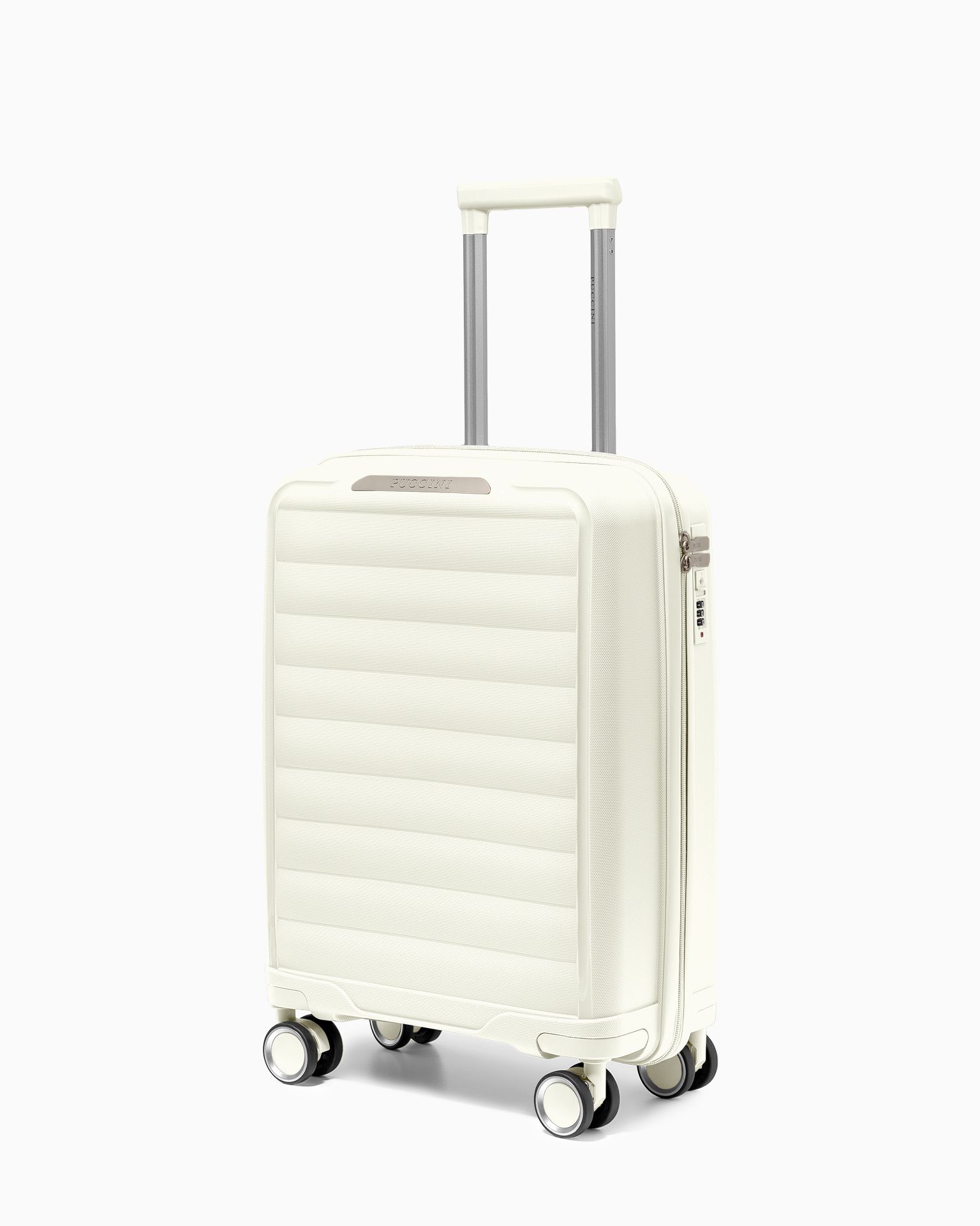 Walizka kabinowa z polipropylenu biała