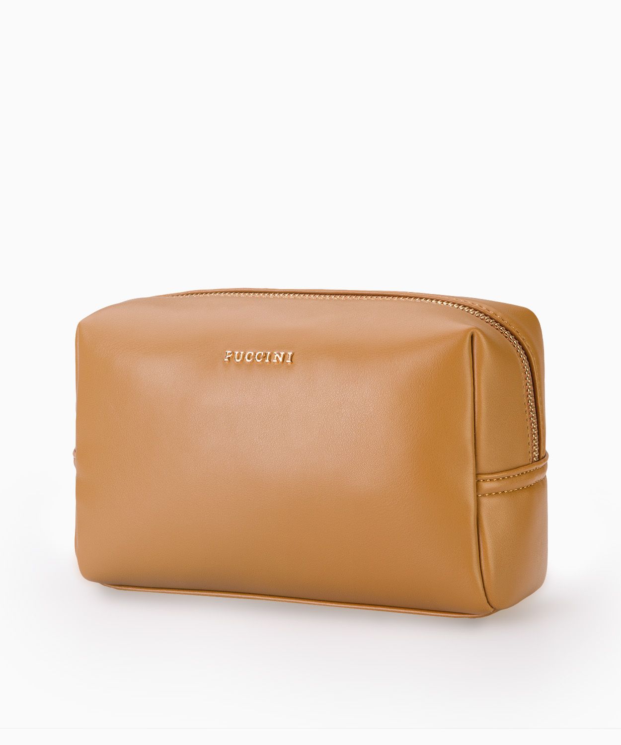 Brązowa kosmetyczka prostokątna