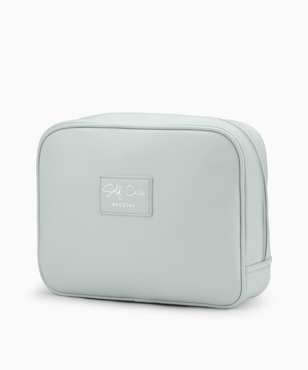 Duża kosmetyczka prostokątna - błękitna