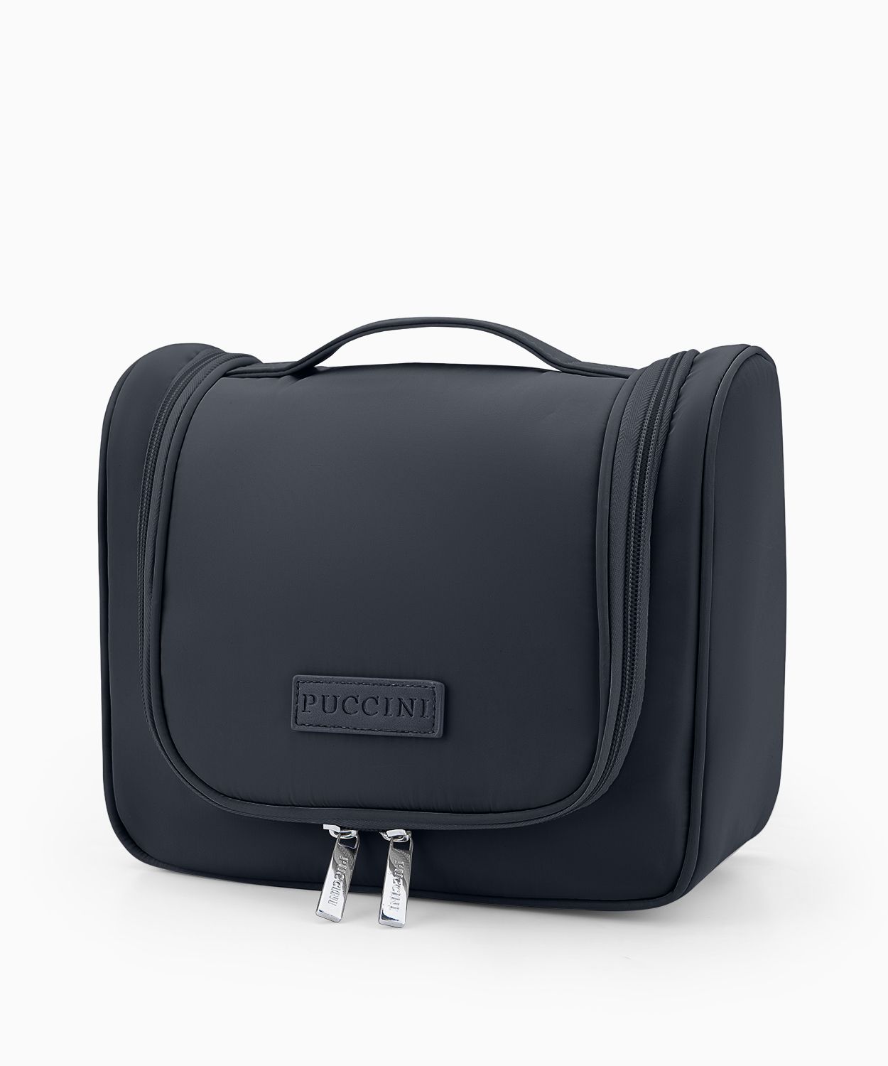 Kosmetyczka podróżna z haczykiem czarna