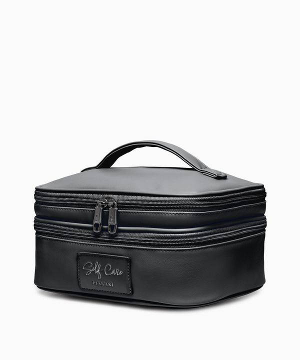 Kosmetyczka damska typu kuferek czarna