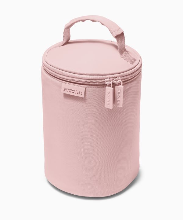 Kosmetyczka damska tuba duża różowa