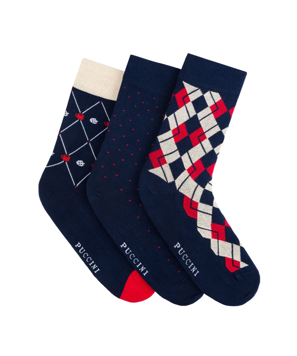 Skarpetki z bawełny egipskiej rozmiar 39-42 3pack