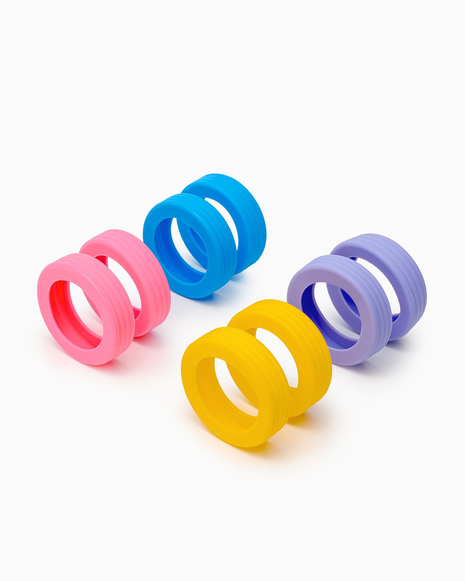 Ochraniacze na koła walizki wielokolorowe