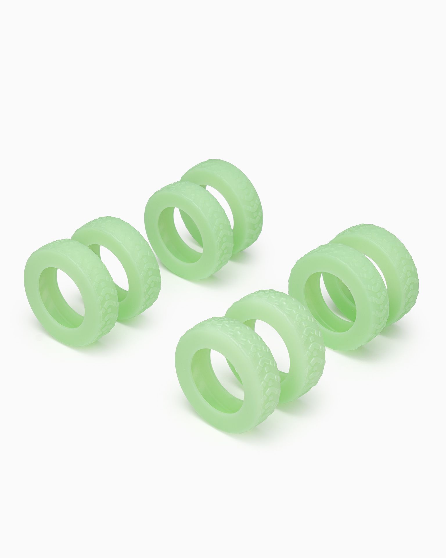 Ochraniacze na koła walizki świecące w ciemności