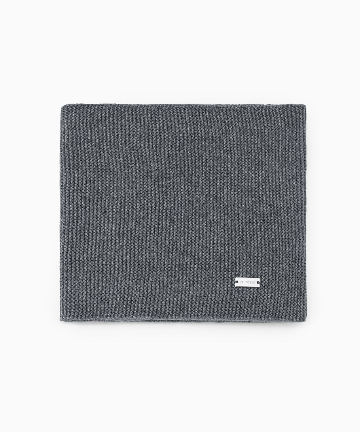 Szalik komin szary oversize