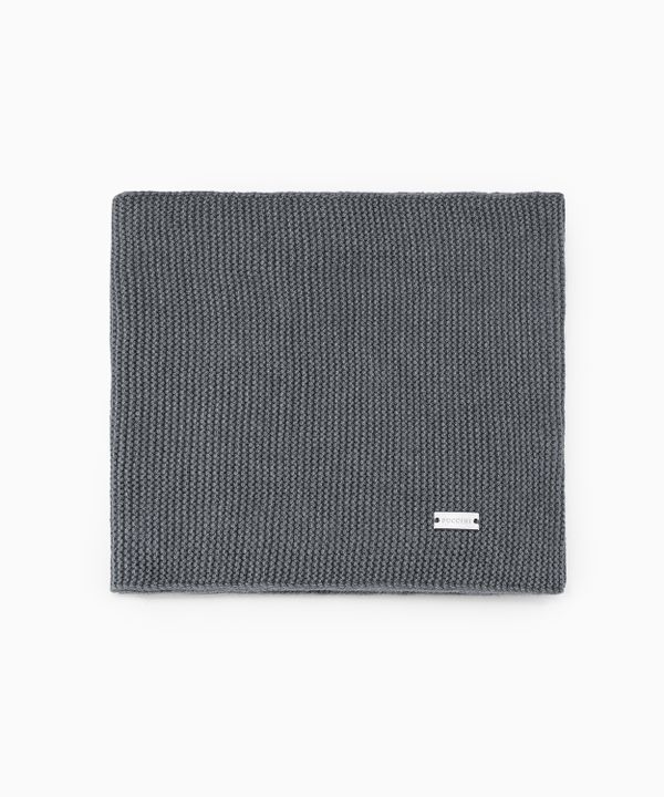 Szalik komin szary oversize