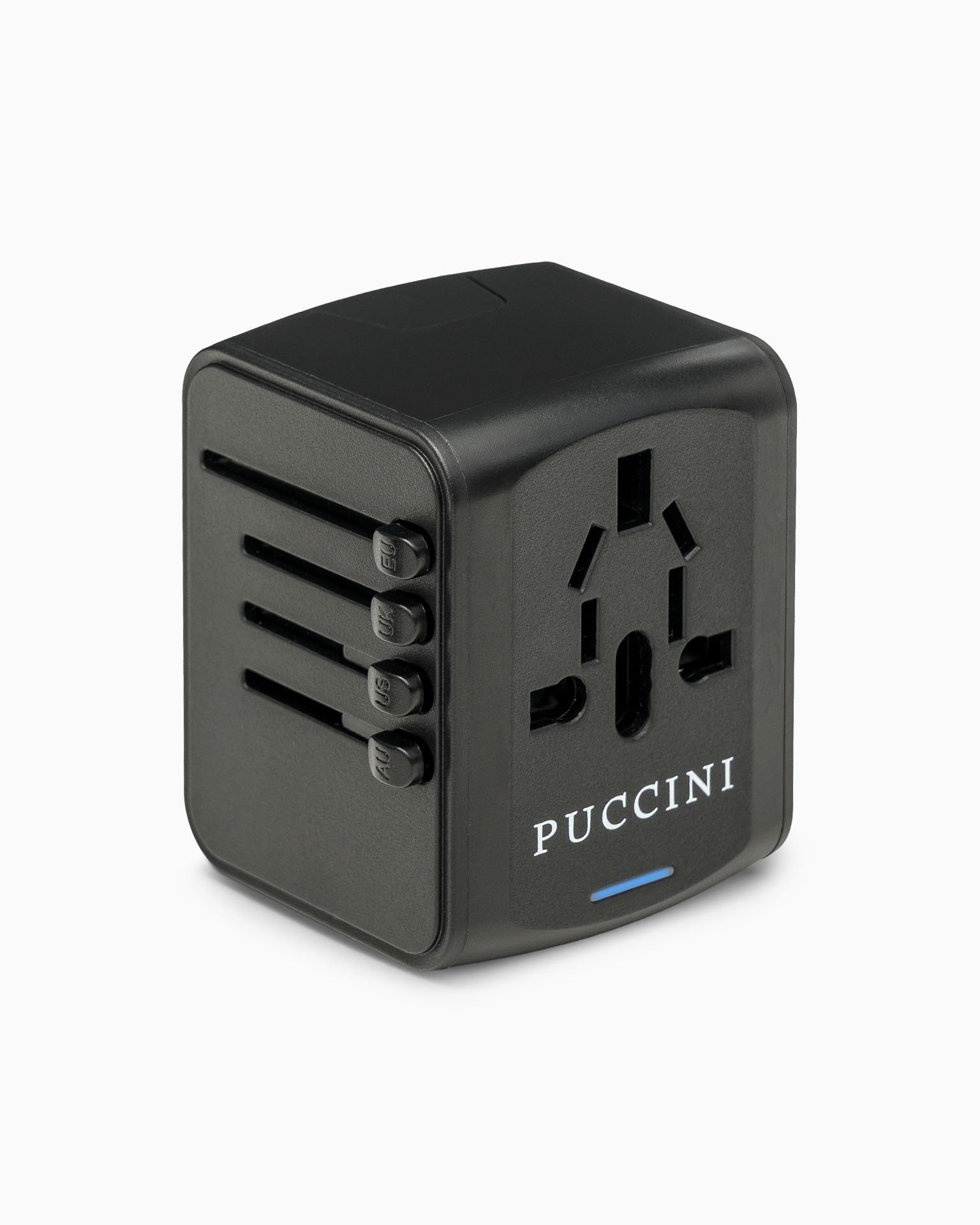 Adapter podróżny czarny 