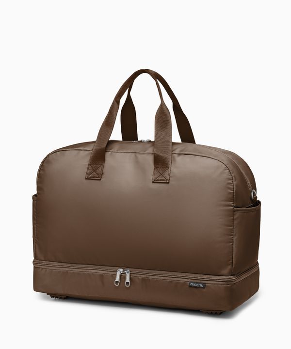 Torba sportowa duża brązowa