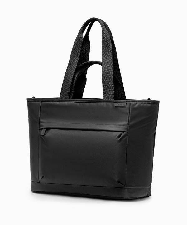 Torba tote z miejscem na laptopa 15,6 cali czarna