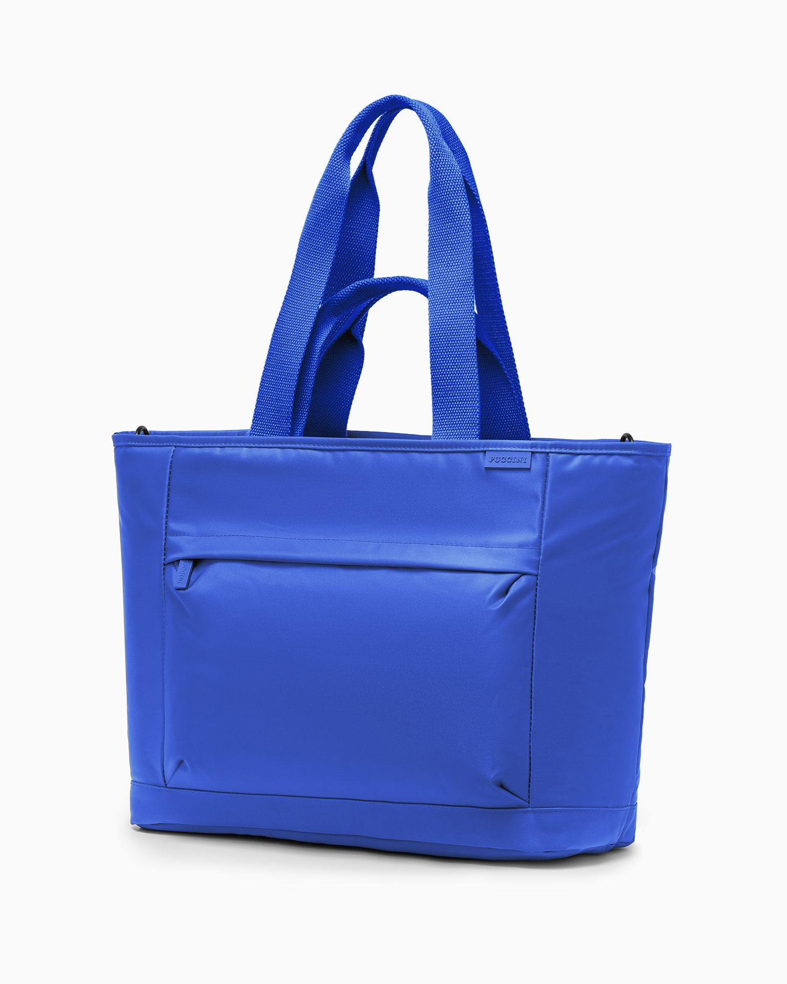 Torba tote z miejscem na laptopa 15,6 cali niebieska