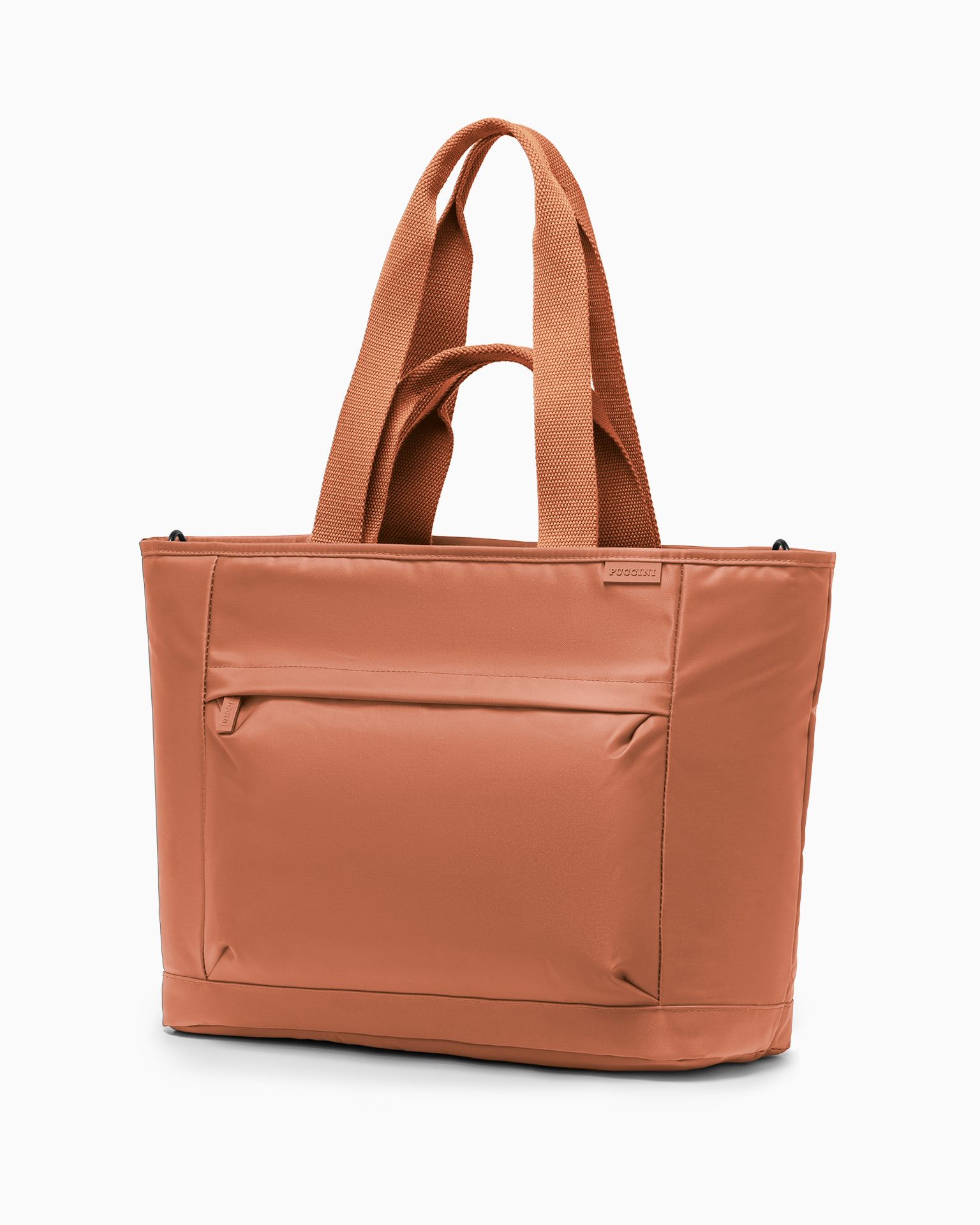 Torba tote z miejscem na laptopa 15,6 cali pomarańczowa