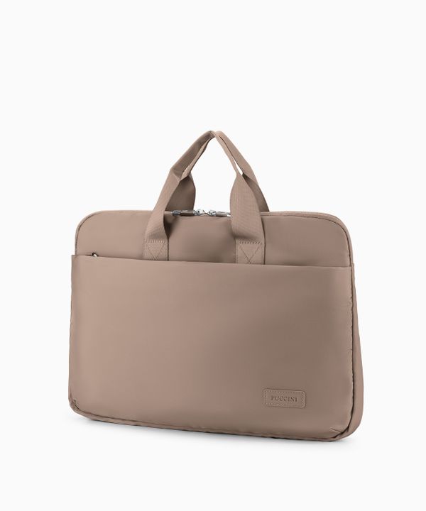 Torba na laptopa 15,6 cali jasnobeżowa