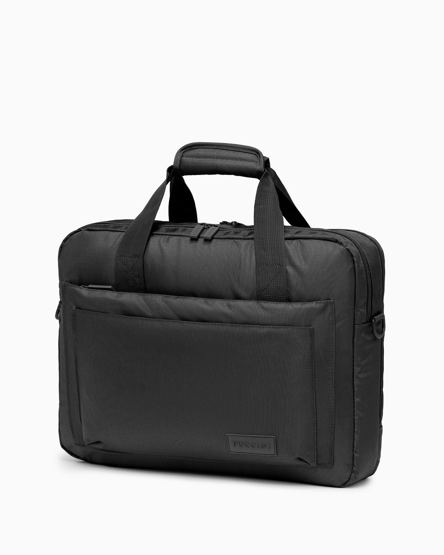 Torba na laptop 17 cali materiałowa czarna