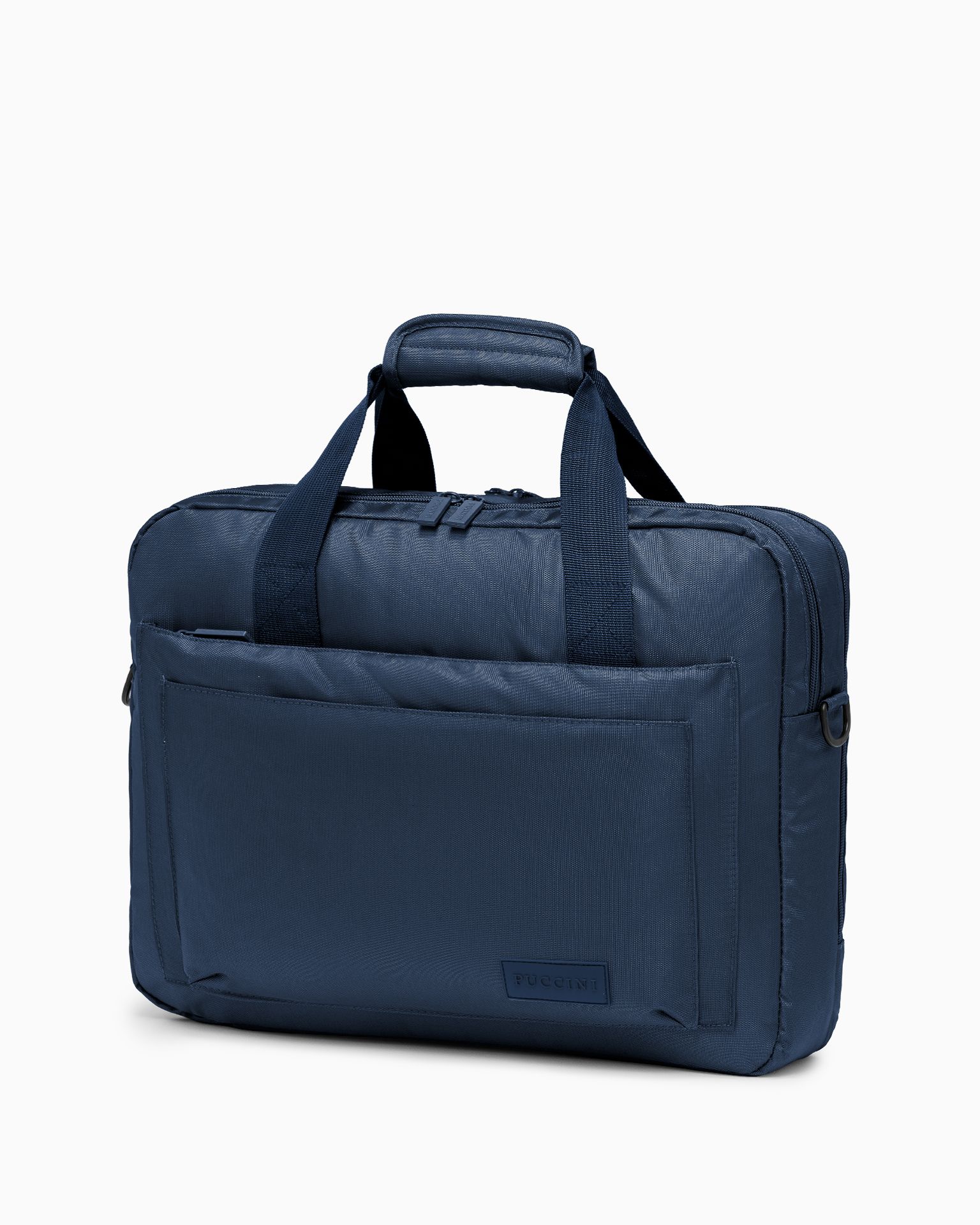 Torba na laptop 17 cali materiałowa granatowa