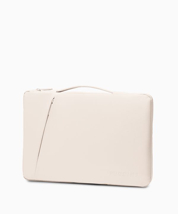 Wodoodporne etui na laptop o wielkości 15,6 cali beżowe