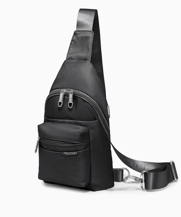 Plecak na jedno ramię Sling Bag - czarny