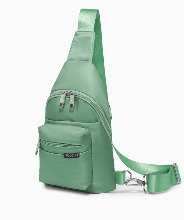 Plecak na jedno ramię Sling Bag - zielony
