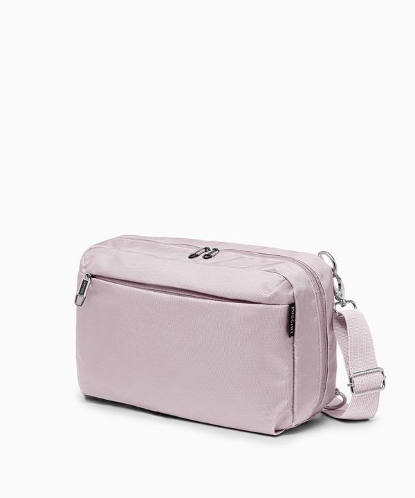 Plecak na jedno ramię sling bag różowy