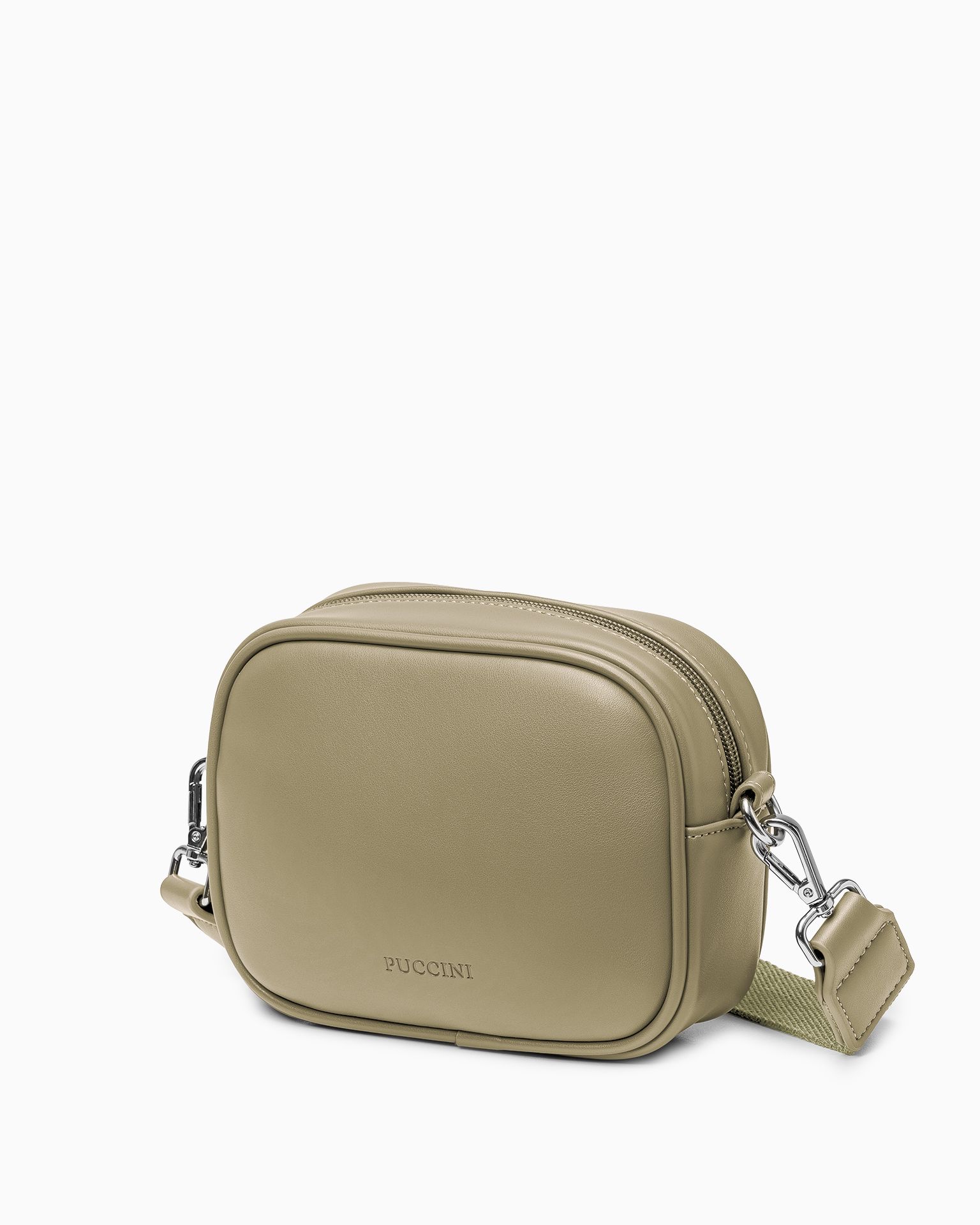 Torebka damska crossbody mała zielona