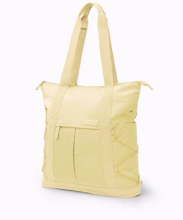 Torba z funkcją plecaka 2w1 żółta