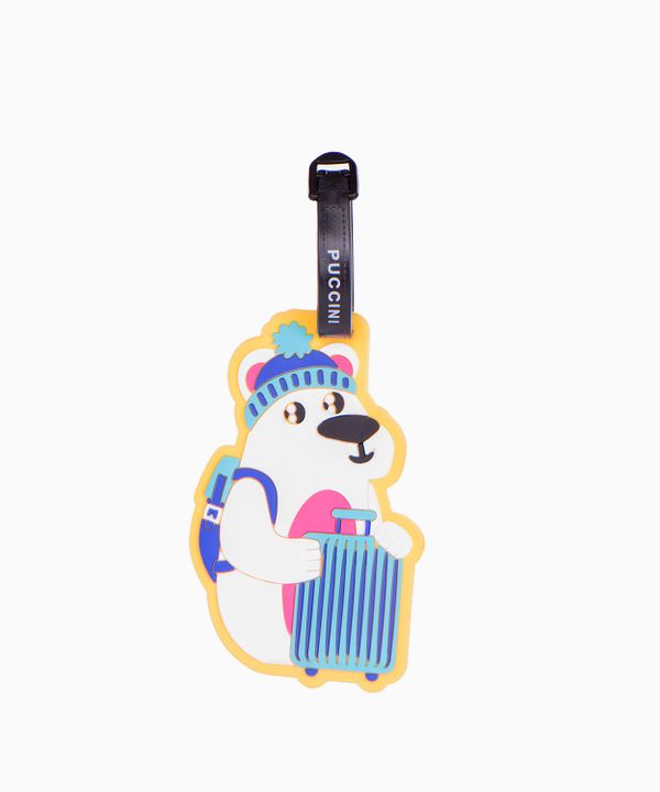 Identyfikator na bagaż niedźwiadek